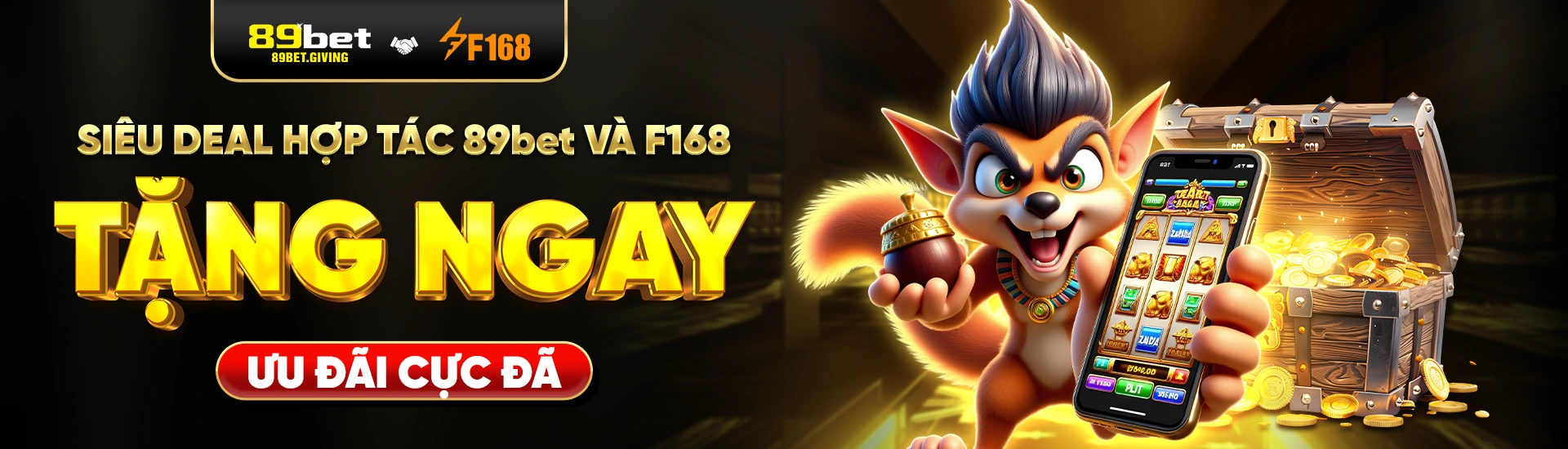 Hợp tác 89bet và F168
